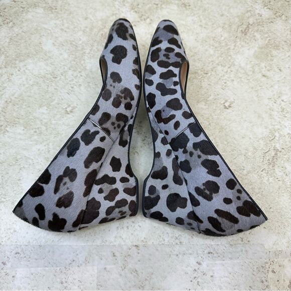 Cole Haan The-Go-To Wedges - Grey Hair Calf Women’s Size 8 - Picture 6 of 12